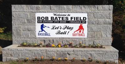 Bob Bates Field Entry Sign